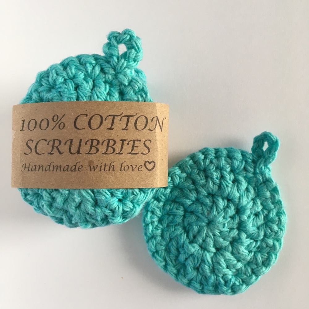 100% Cotton Reusable Face Scrubbies